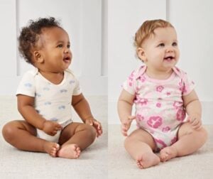Member's Mark Baby Bodysuits 4 Pack