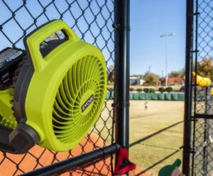 RYOBI ONE+ 18V Cordless Hybrid 7 1:2 in. Fan