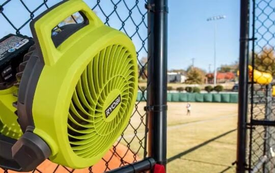 RYOBI ONE+ 18V Cordless Hybrid 7 1:2 in. Fan