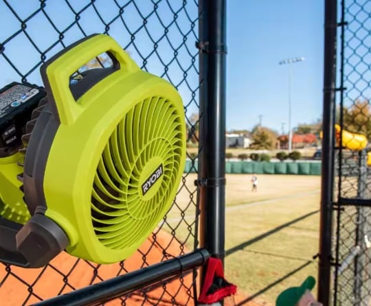 RYOBI ONE+ 18V Cordless Hybrid 7 1:2 in. Fan