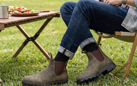 Rihero Men's Chelsea Boots