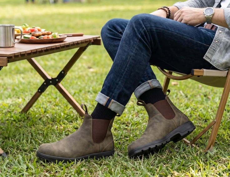 Rihero Men's Chelsea Boots