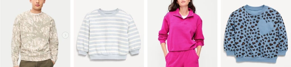 old navy sweatshirts