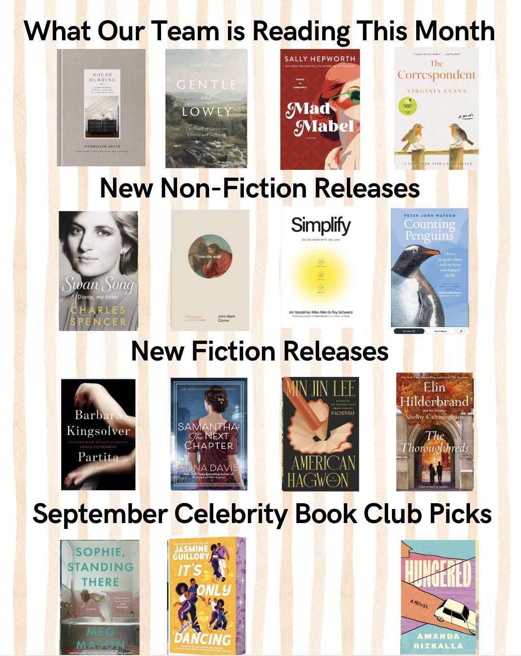 book club picks