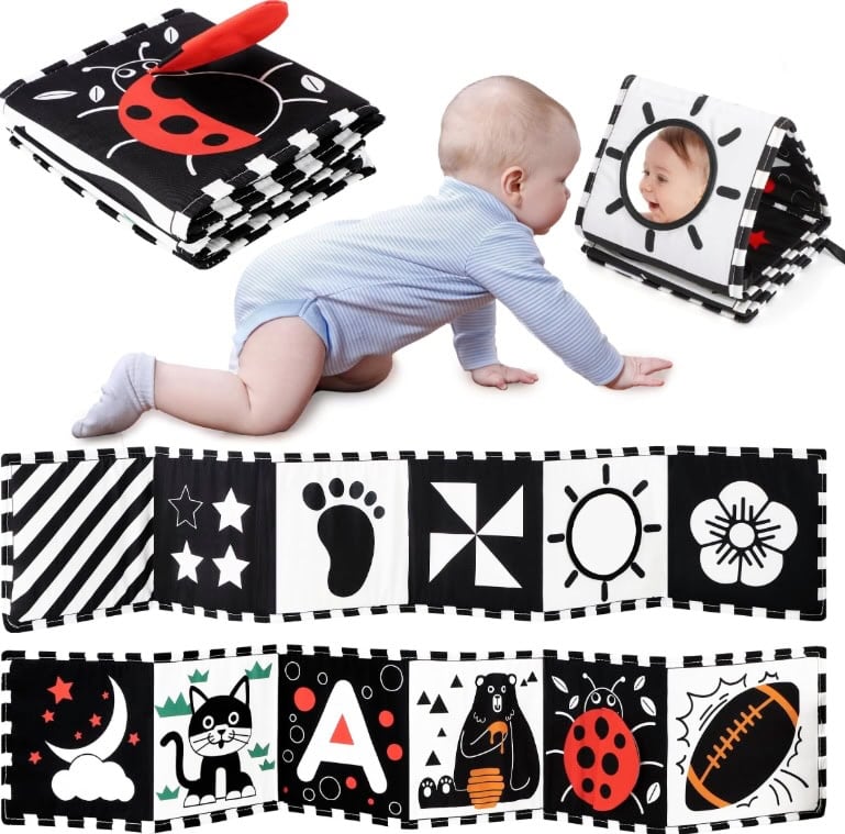 URMYWO Black and White Baby Toy