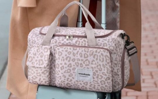 WOOMADA Foldable Travel Duffel Bag