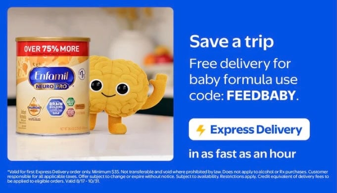 Walmart Baby Formula Delivery