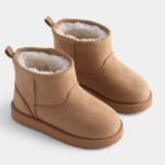 Wonder Nation Girls Faux Shearling Boots