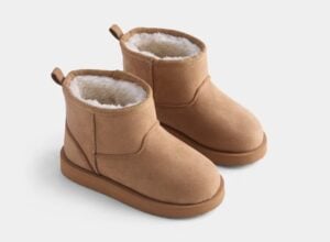 Wonder Nation Girls Faux Shearling Boots