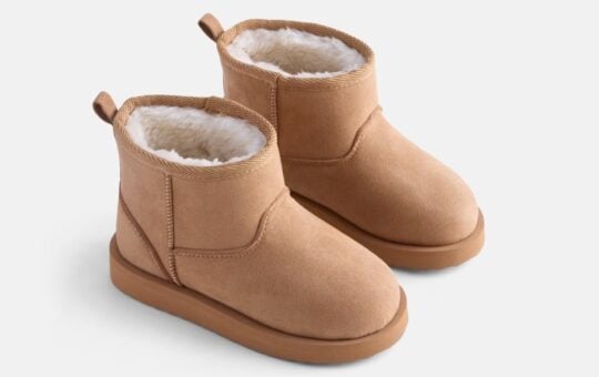 Wonder Nation Girls Faux Shearling Boots