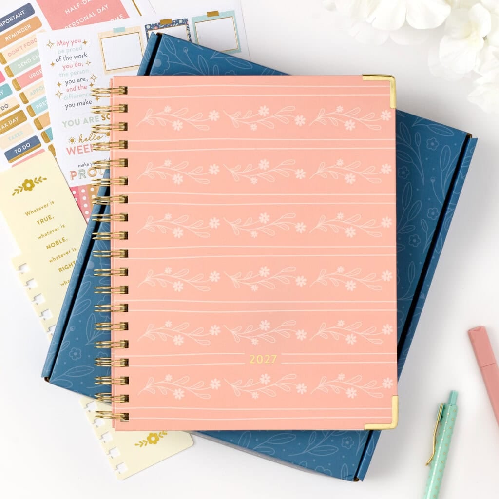 Work Planner 2027 Pink 001