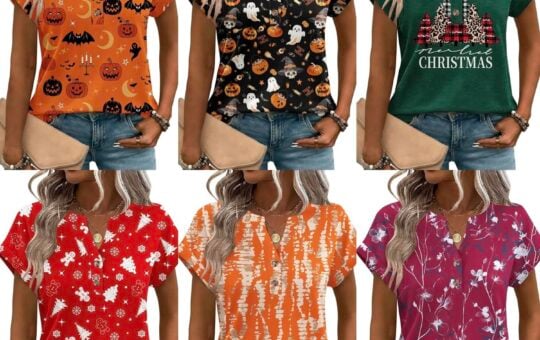 Zeagoo Women Tops Short Sleeve T Shirts