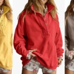 amazon sweatshirt snaps