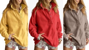 amazon sweatshirt snaps