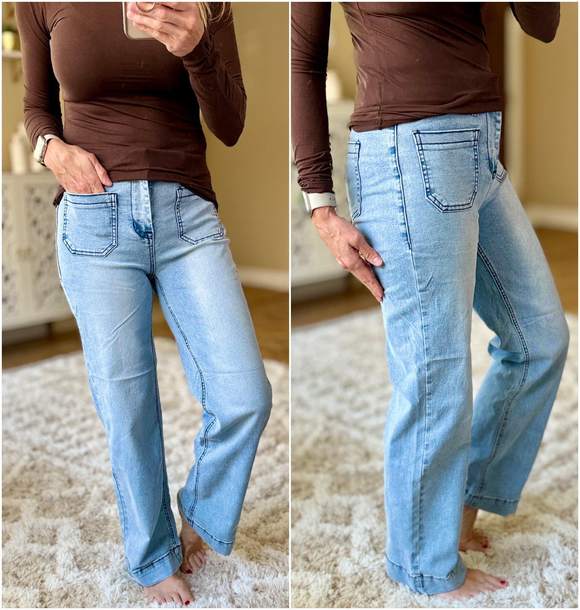 astylish jeans