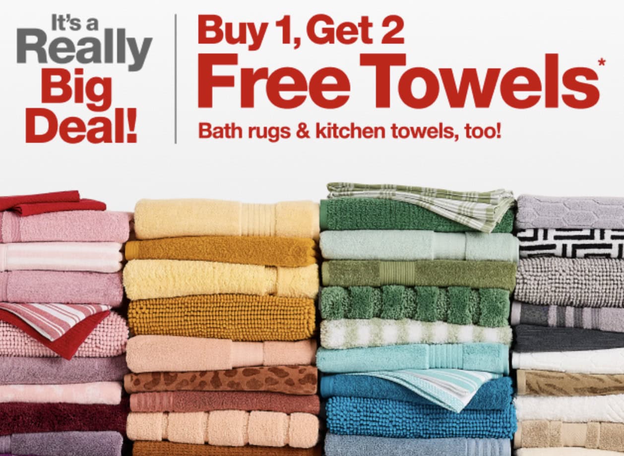 b1g2 free jcpenney towels