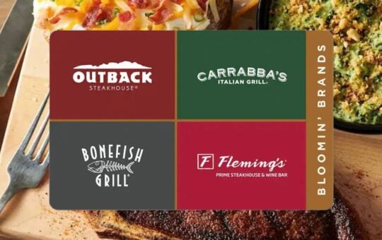 bloomin brands gift card
