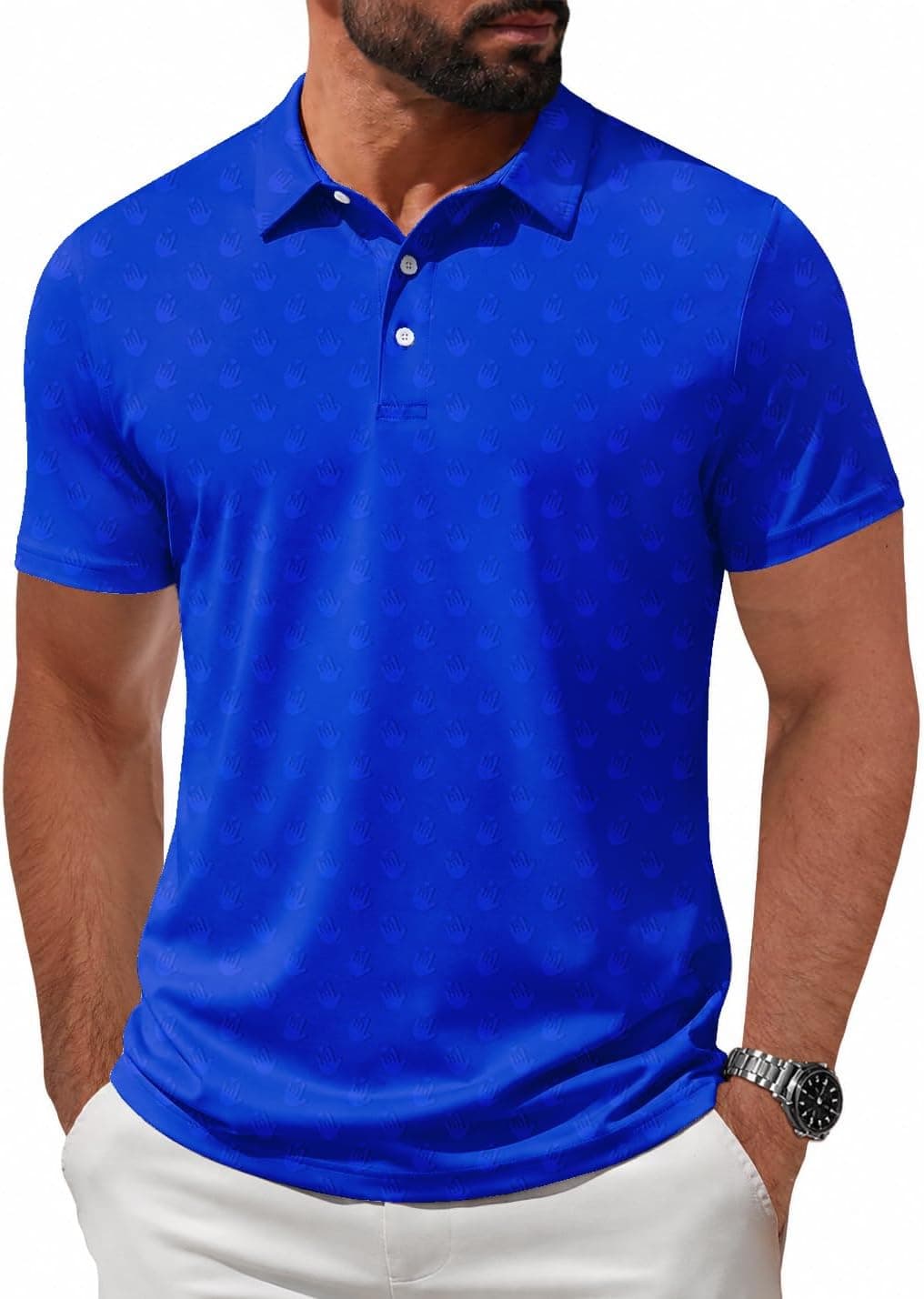 blue golf polo blue golf polo