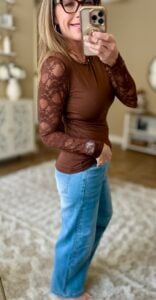 btfbm lace blouse
