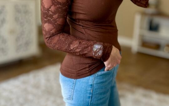 btfbm lace blouse