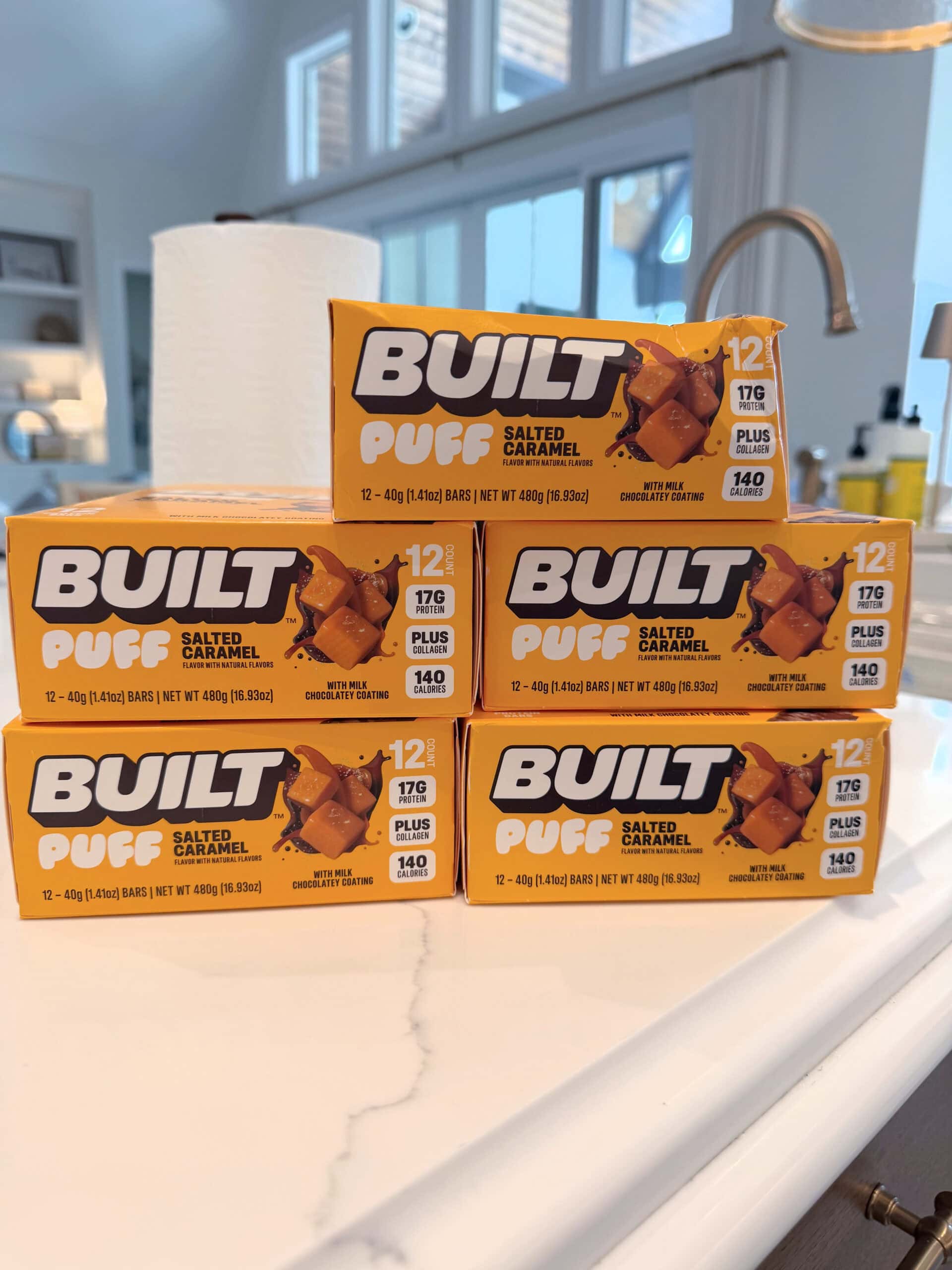 built puff salted caramel