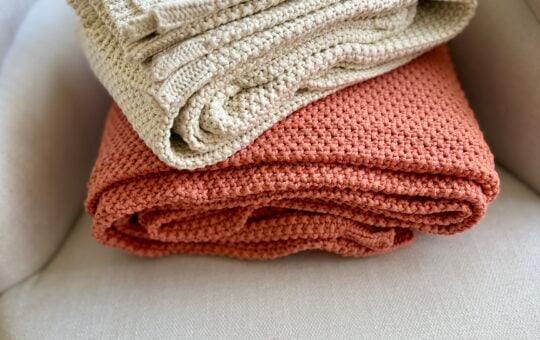 cable knit throws