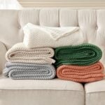 cable knit throws