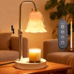 candle lamp lily