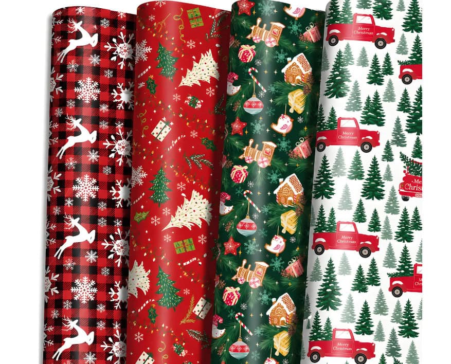 christmas wrap paper