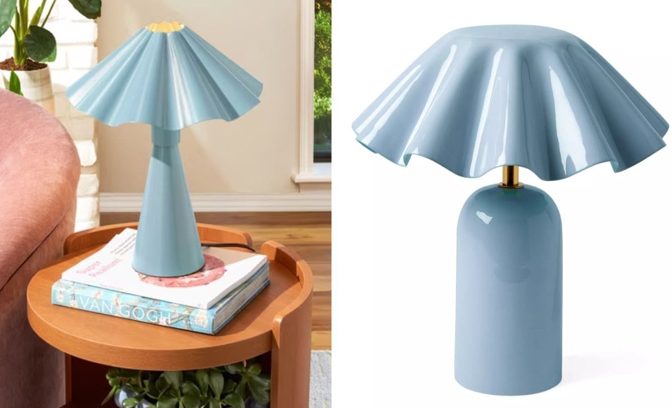 colorful fluted lamp dupe colorful fluted lamp dupe