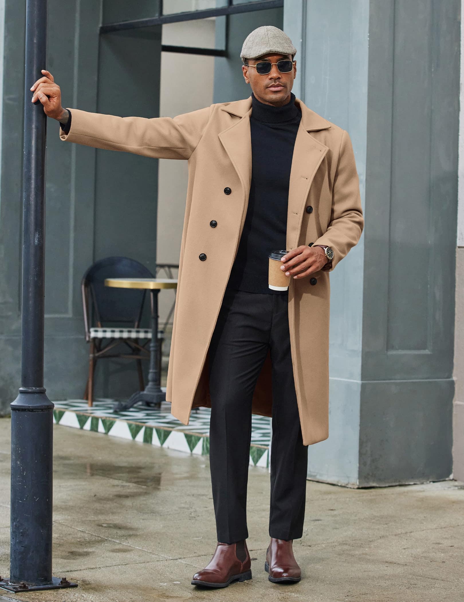 coofandy double breasted jacket