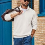 coofandy fleece quarter zip