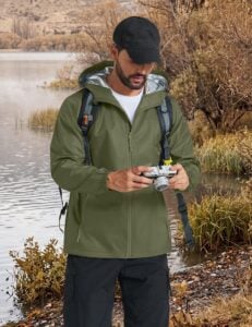 coofandy rain jacket