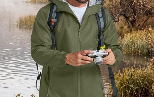 coofandy rain jacket
