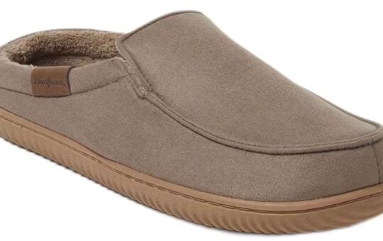 dearfoams mens clog slippers