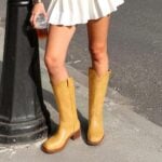 dream pairs yellow boots