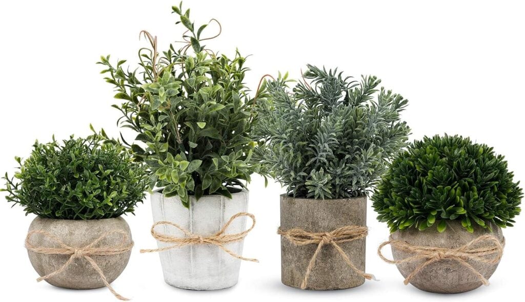 faux plant decor