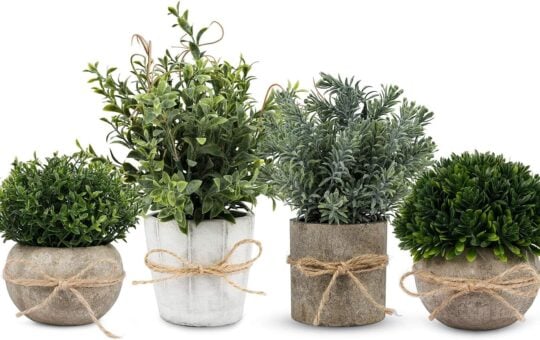 faux plant decor