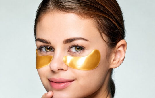gold under eye patches