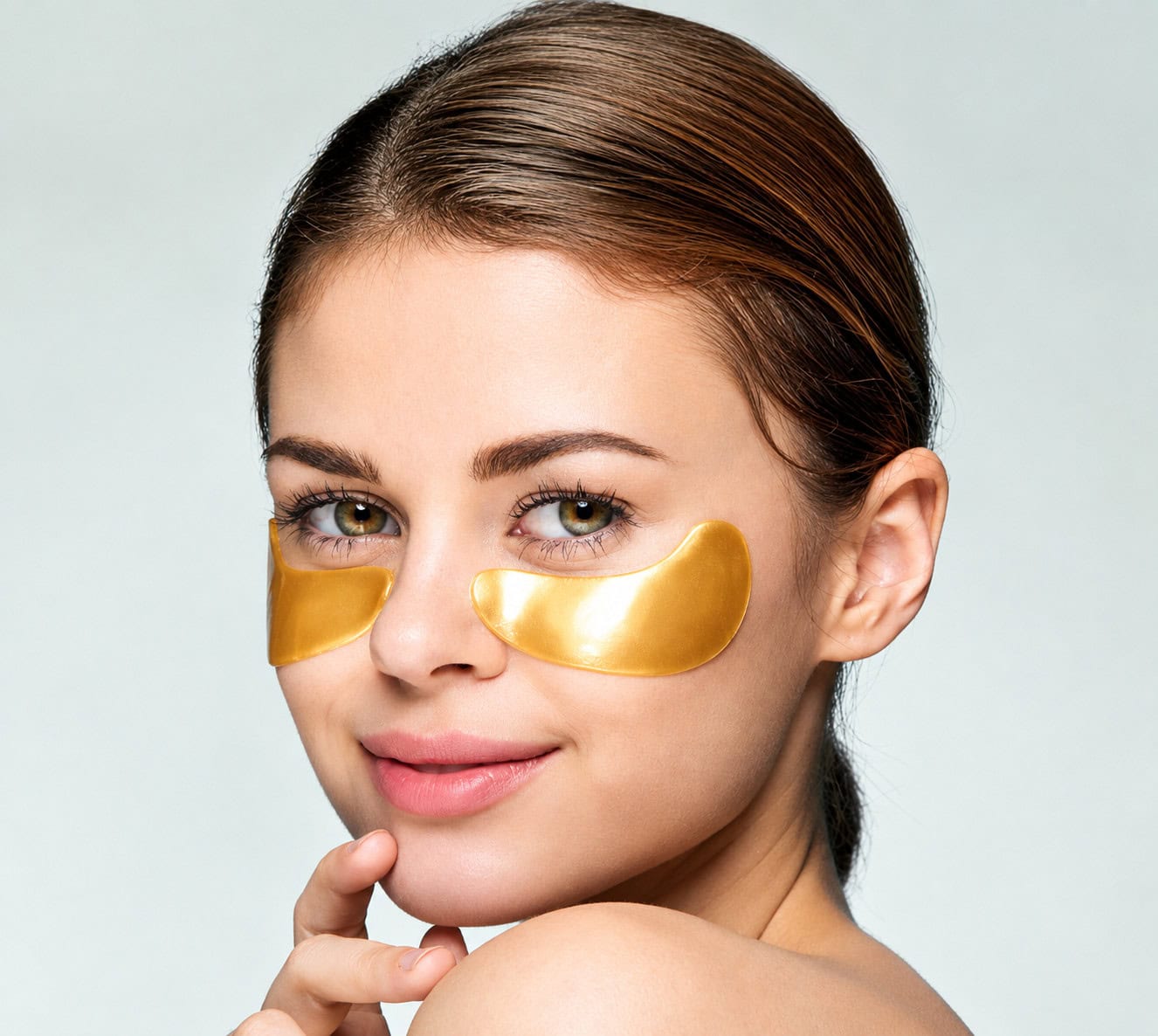 gold under eye patches