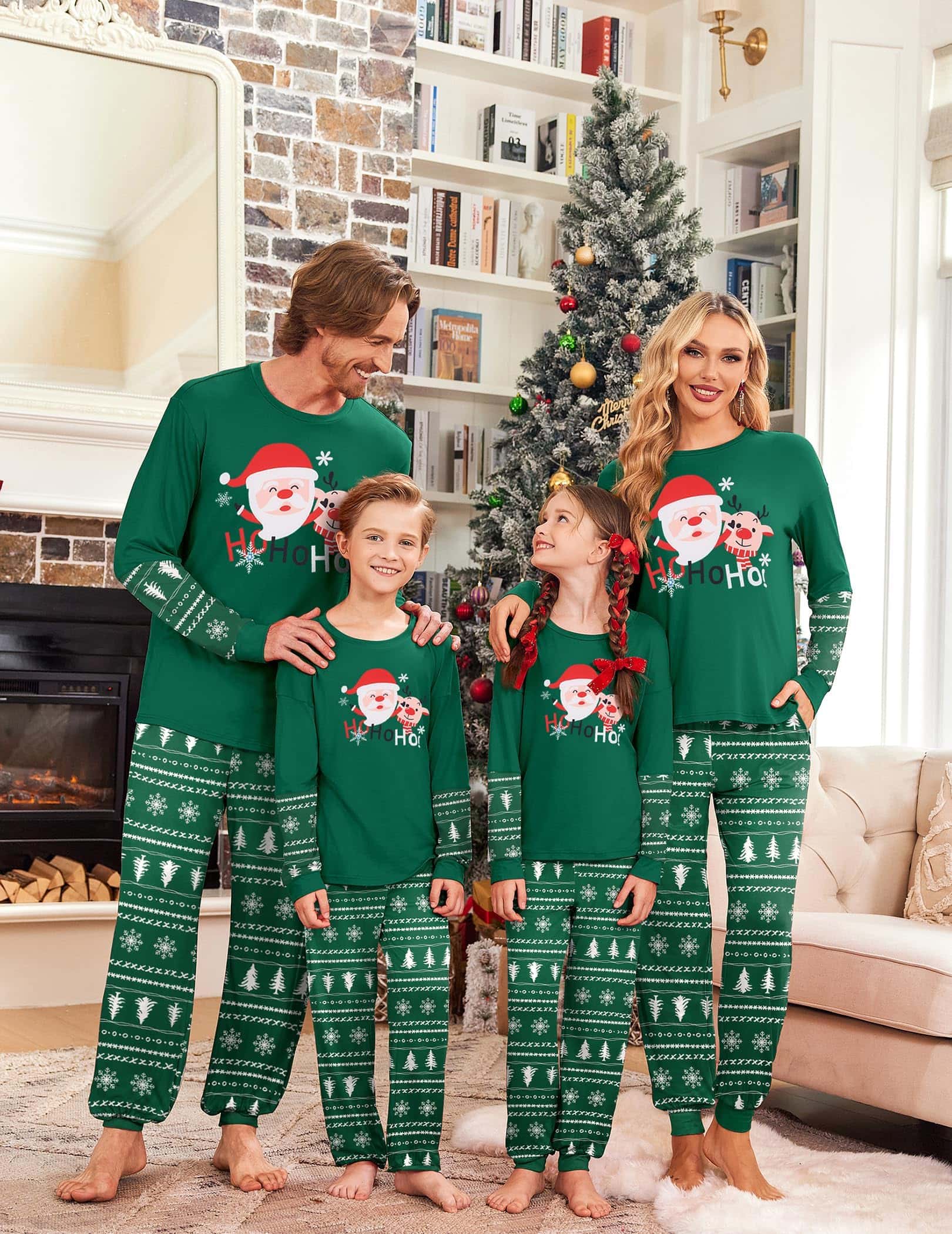 green matching family pajamas green matching family pajamas