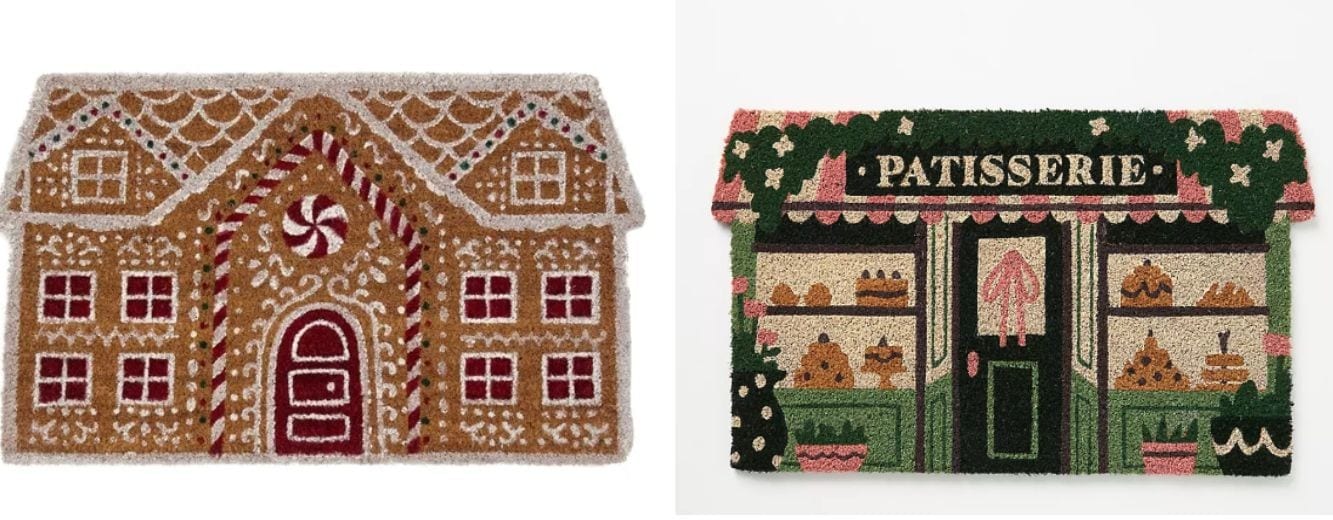 holiday doormat dupe holiday doormat dupe