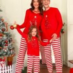 iClosam Matching Family Pajamas Christmas
