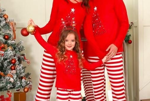 iClosam Matching Family Pajamas Christmas