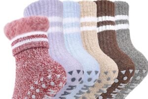 kids fuzzy slipper socks