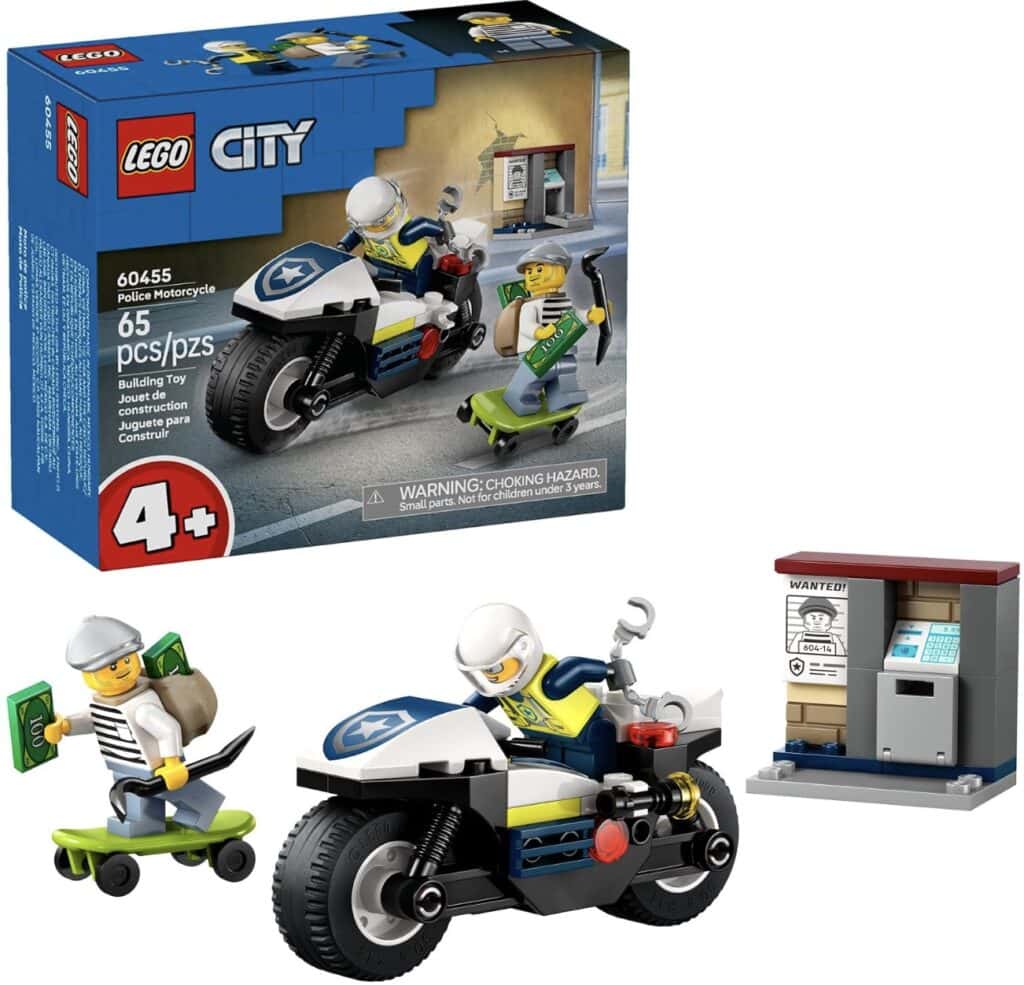 lego city police motorcycle