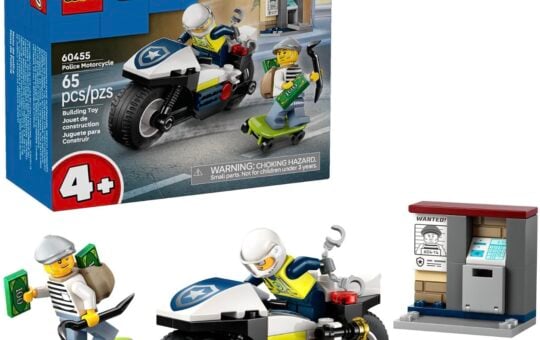 lego city police motorcycle