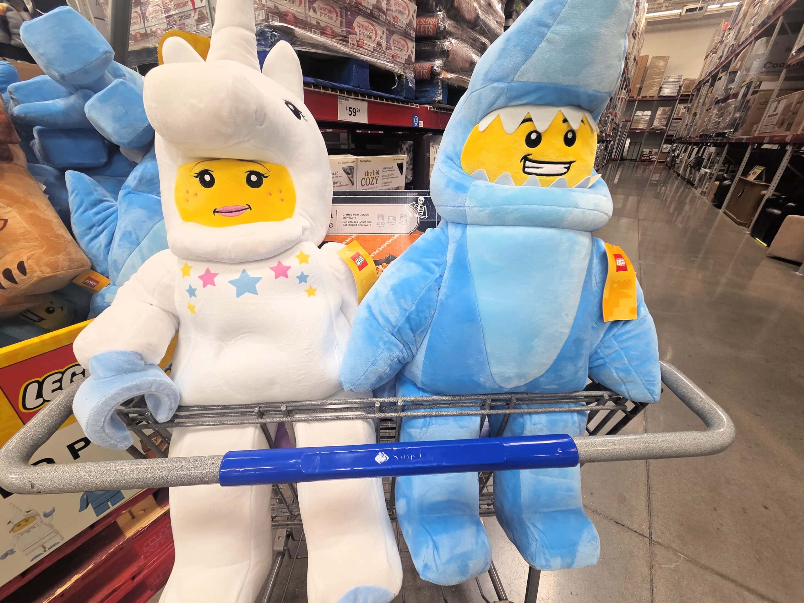 lego plush cart