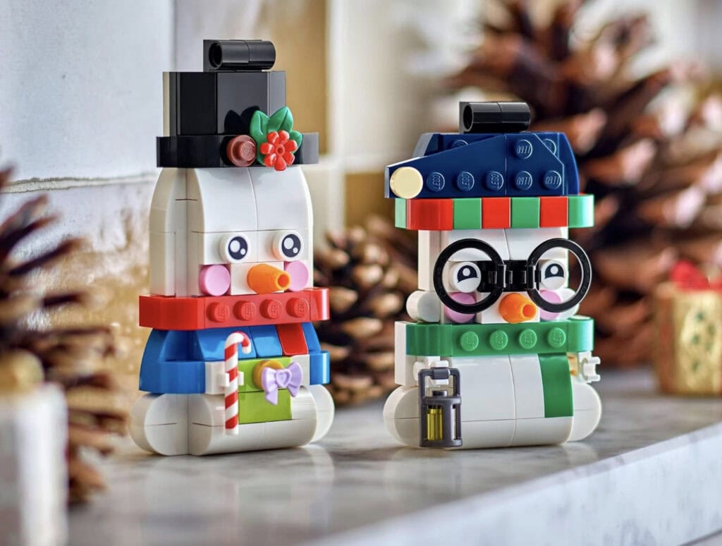 lego snowman