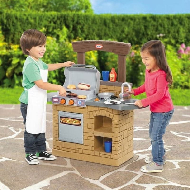 little tikes bbq playset